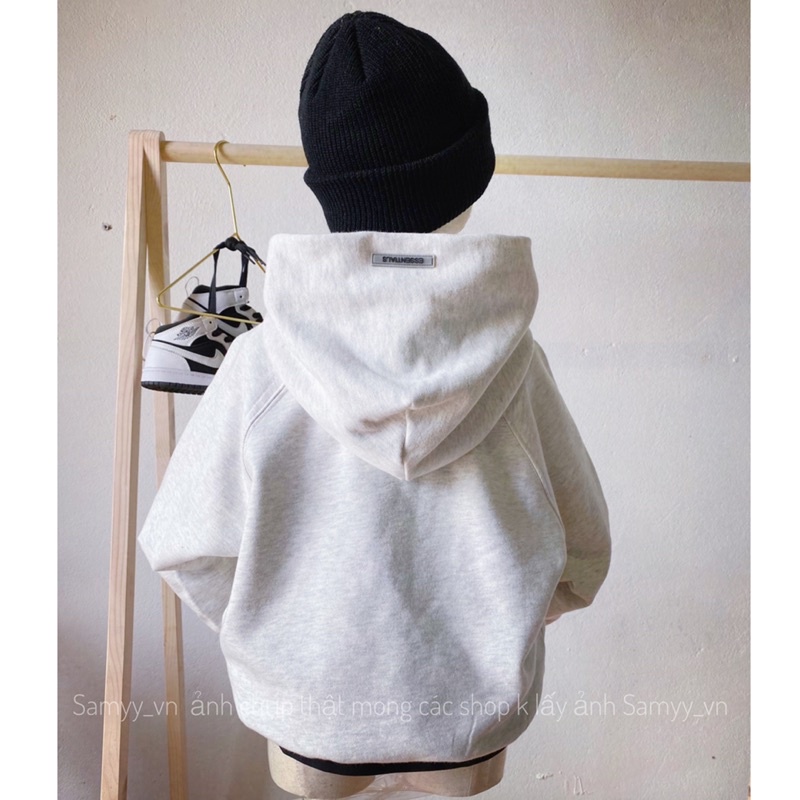 Áo nỉ mũ hoodie Essentials fear of god cho bé , áo nỉ unisex cao cấp, Samyy_vn