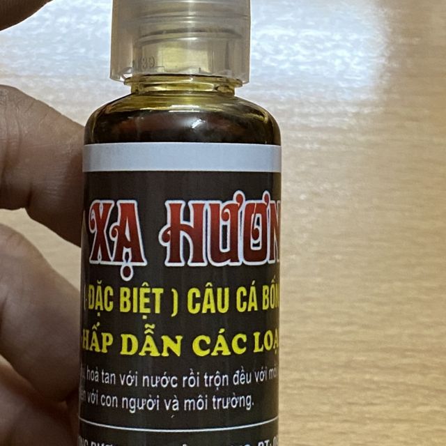 Tinh dầu câu cá Xạ Hương, hãng mồi câu Đức Sơn