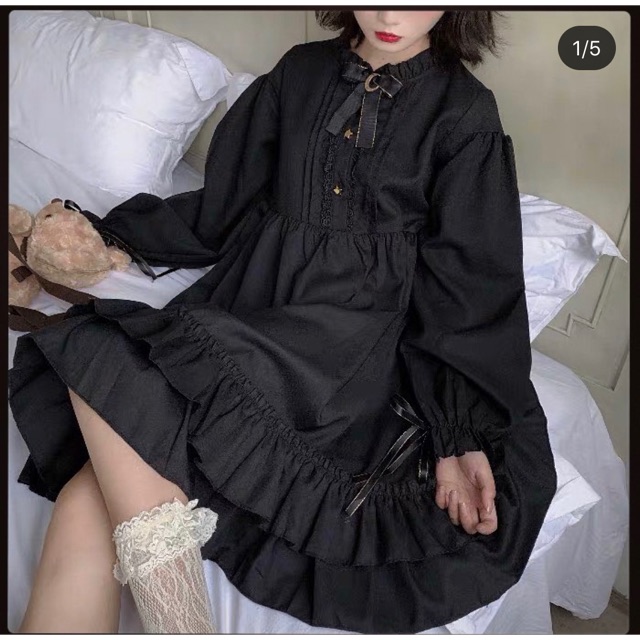Đầm lolita đen