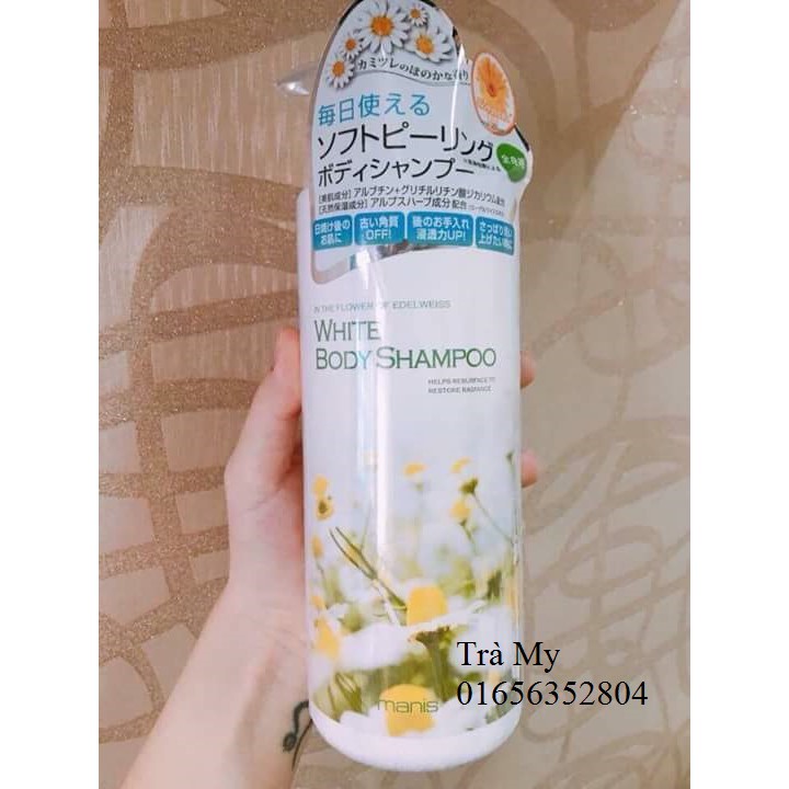sữa tắm trắng mains
