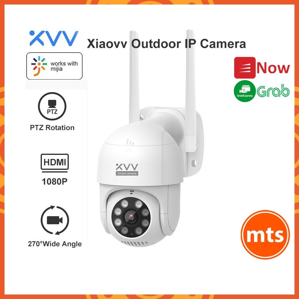 Camera Ngoài Trời Thông Minh Xiaovv XVV-3630S-P1 2K kết nối Wifi App  Xiaomi  Mi Home Bản nội địa - Minh Tín Shop