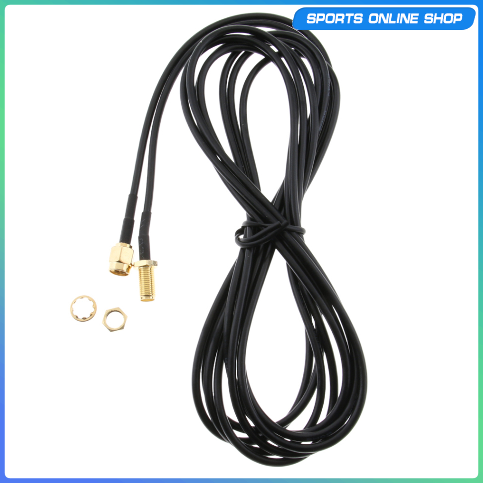 Đầu Nối Rp Sma Đầu Đực Sang Đầu Cái Rg174