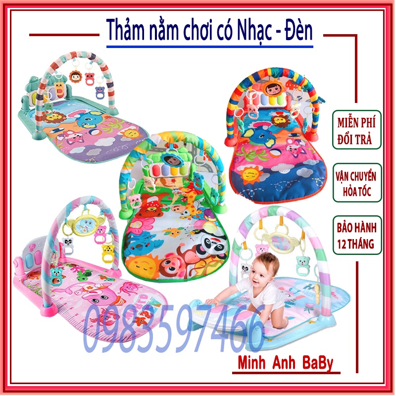 THẢM NHẠC CHO BÉ SƠ SINH, Thảm chơi nhạc cho bé