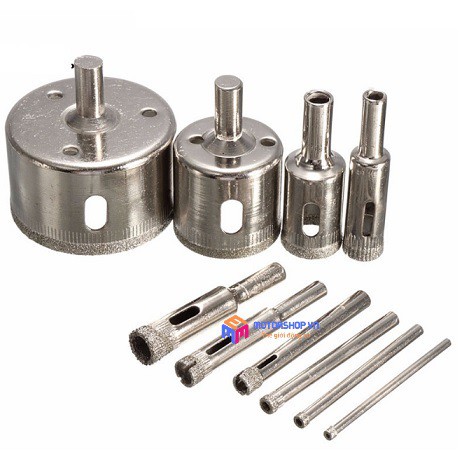 MTS Mũi Khoan Kính Và Gạch Men Các Phi Từ 6, 9, 10, 16, 20, 25, 30, 35, 40, 50mm