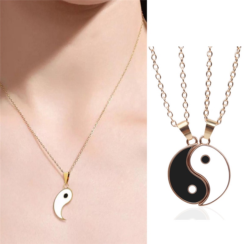 Set 2 Vòng Tay Âm Dương Bện Dây Cho Cặp Đôi