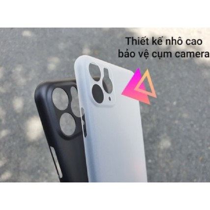 Ốp iphone memumi siêu mỏng 0,3mm từ Iphone X đến 11promax