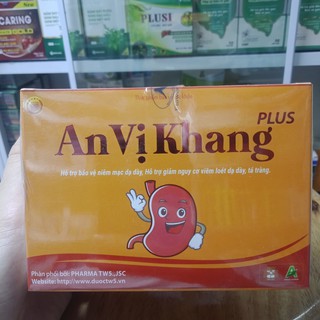 An vị khang plus hộp 16 gói