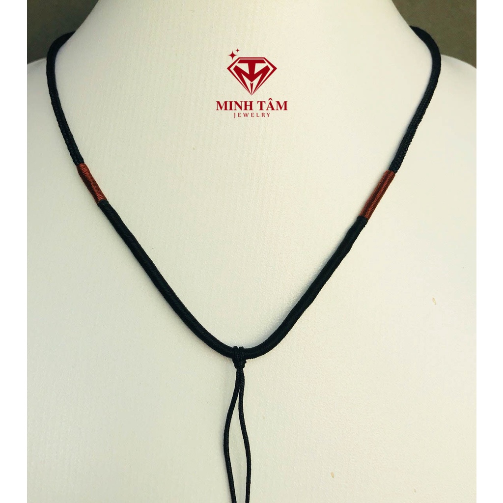 Dây dù đeo cổ mặt dây chuyền hình Phật, dây dù đeo kết hợp mặt dây phật bản mệnh-Minh Tâm Jewelry