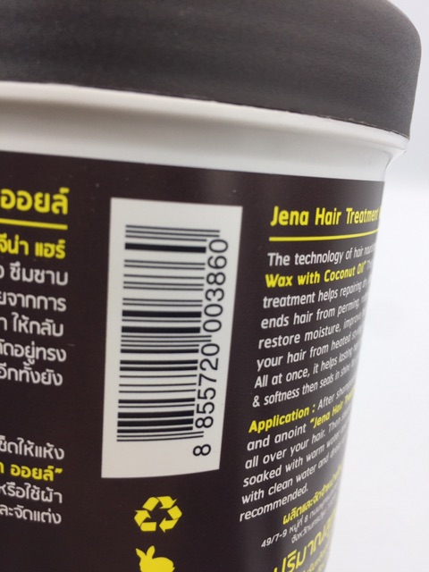 Ủ tóc Jena tinh dầu dừa,tinh chất bơ Thái Lan 500g