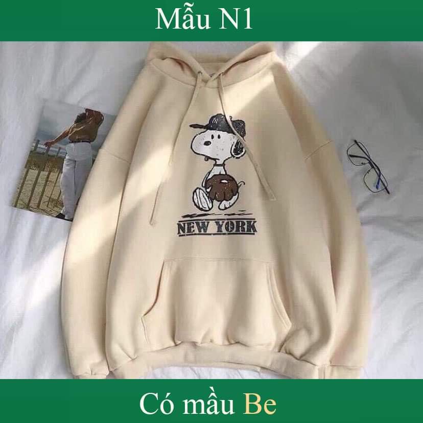 Áo hoodie nam nữ form rộng Unisex nhiều mẫu dày dặn chất nỉ ấm áp Bling Store BL17 | BigBuy360 - bigbuy360.vn