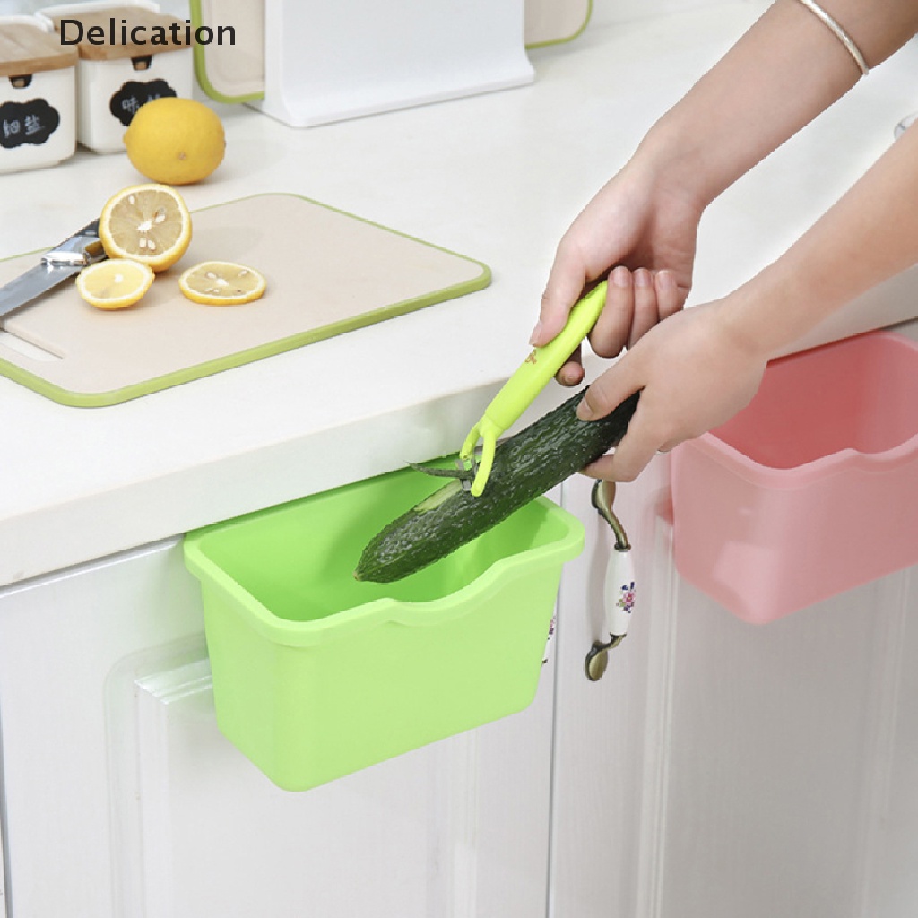 Giỏ Đựng Rác Treo Cửa Tủ Nhà Bếp Sáng Tạo