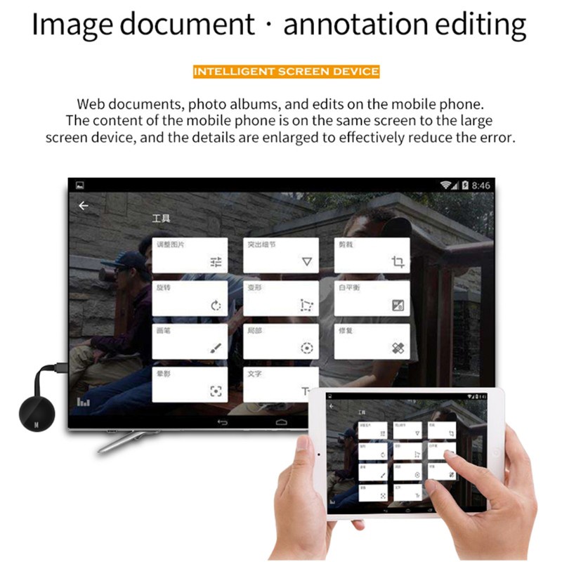 Đầu Chuyển Đổi Hdmi 1080p Wifi Không Dây Kèm Phụ Kiện | BigBuy360 - bigbuy360.vn