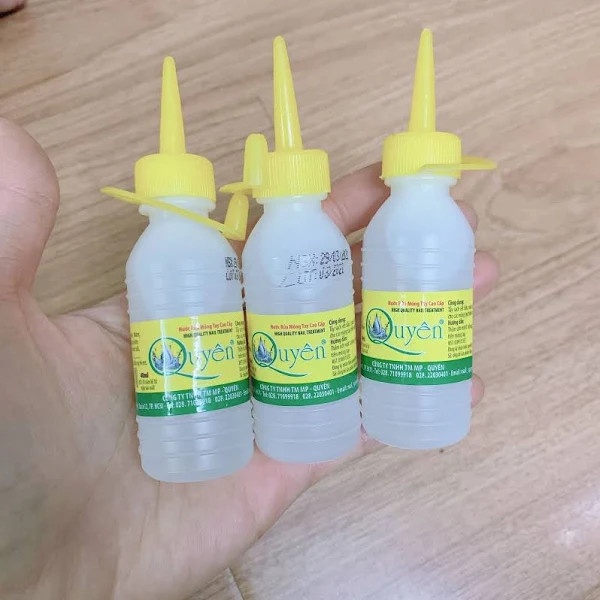 Nước rửa móng aceton Quyên chính hãng - Nước rửa aceton loại tốt tẩy mạnh, sạch nhanh, mùi dễ chịu
