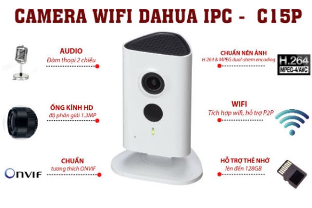 CAMERA WIFI C15 - Dahua Technology