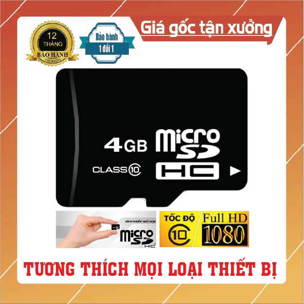 BÁN BUÔN & BÁN LẺ THẺ NHỚ MICRO SD TỪ 4G - 8G- 16G - 32G .CHÍNH HÃNG - BẢO HÀNH 12 THÁNG | BigBuy360 - bigbuy360.vn