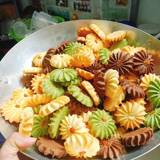 1KG BÁNH QUY BƠ 3 VỊ NGON HƠN BÁNH DANISA