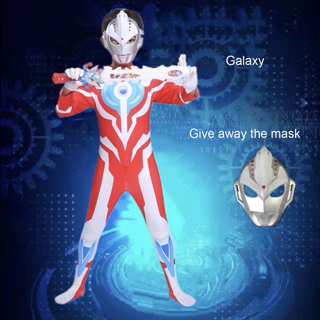 Trang Phục Hóa Trang Siêu Anh Hùng Ultraman 3D Cho Bé Trai Bé Gái
