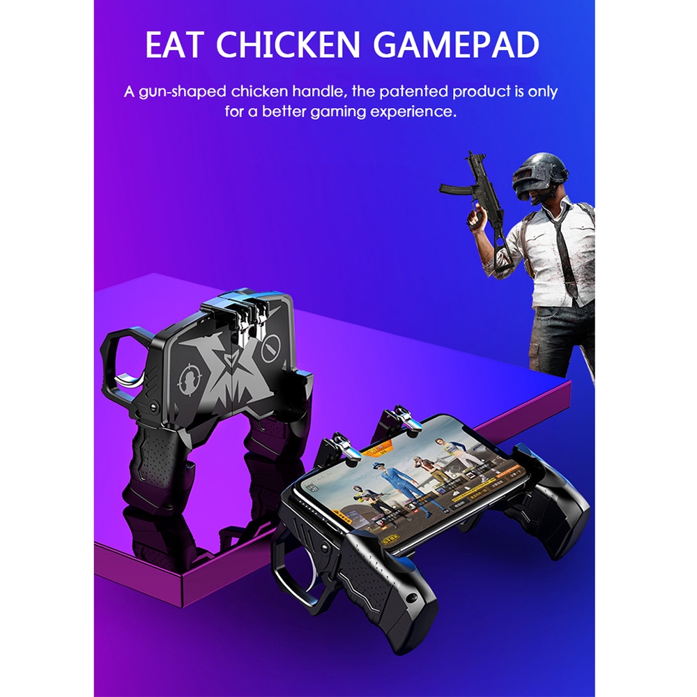 Tay cầm hỗ trợ chơi game PUBG trên điện thoại IPhone Huawei Xiaomi