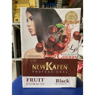 Nhuộm đen New Kafen phủ bạc không dính da đầu
