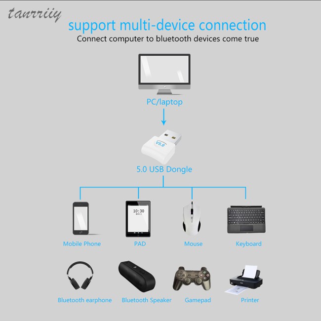 Usb Thu Phát Bluetooth 5.0 Cho Máy Tính