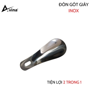 Đón gót giầy inox không gỉ Cao cấp giúp cho việc mang giày được tiện lợi hơn, đồng thời làm móc chìa khóa Avina A3