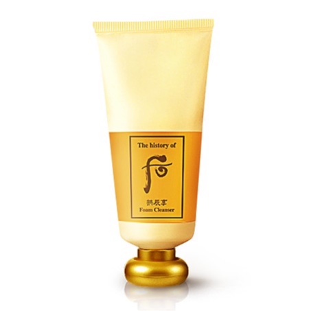 [Sale - Chính Hãng LGVINA] Sửa rửa mặt cao cấp tinh chất nhân sâm WHOO Gongjinhyang làm sạch và cấp ẩm 180ml