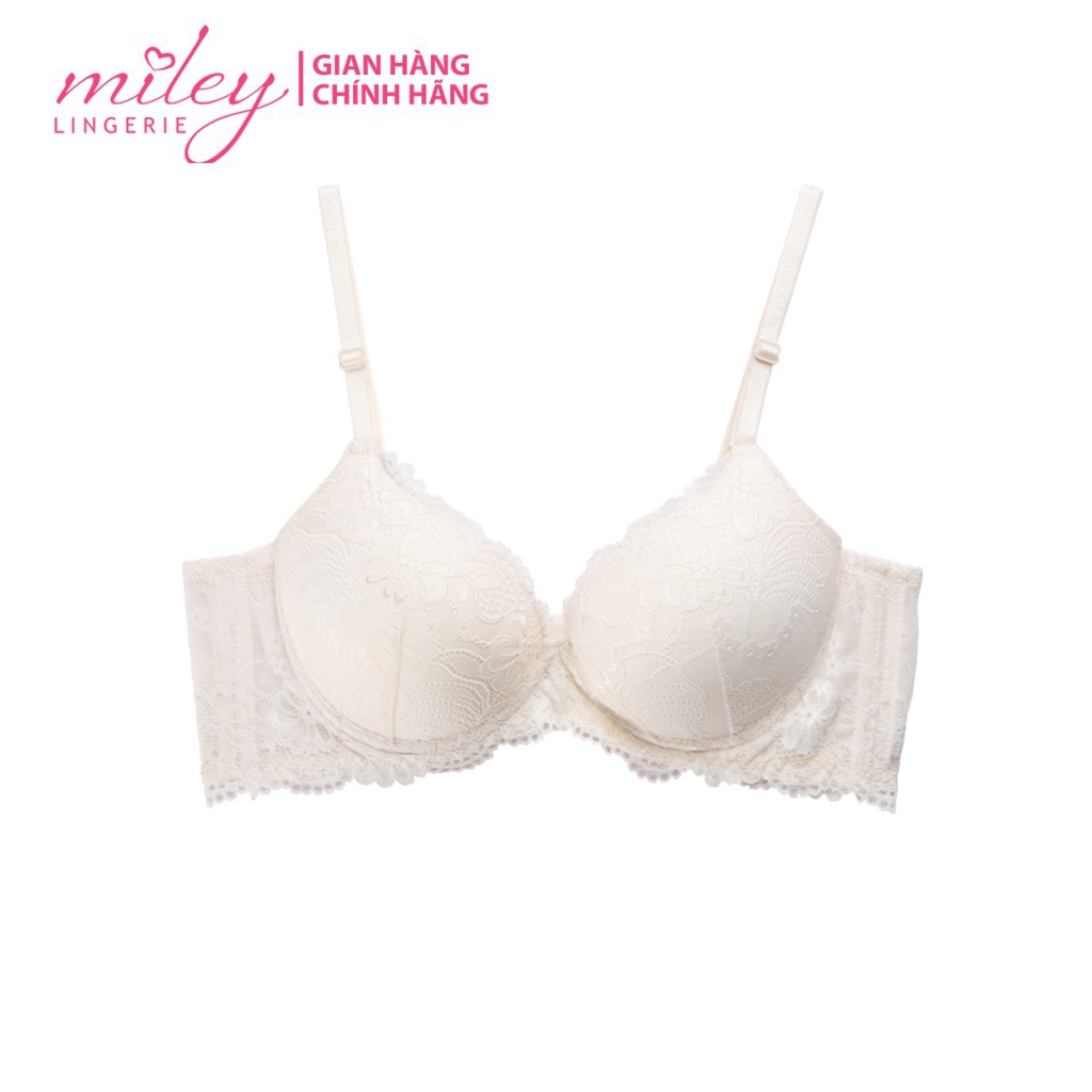 Áo Lót Nữ Nâng Ngực Mút Dày 4cm Màu Da - Màu Trắng Kem Active Miley Lingerie BRL09001 - BRL14001