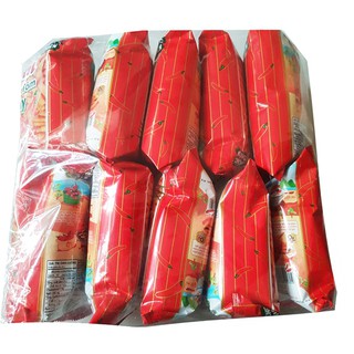 Snack tôm Oishi vị cay 10 gói