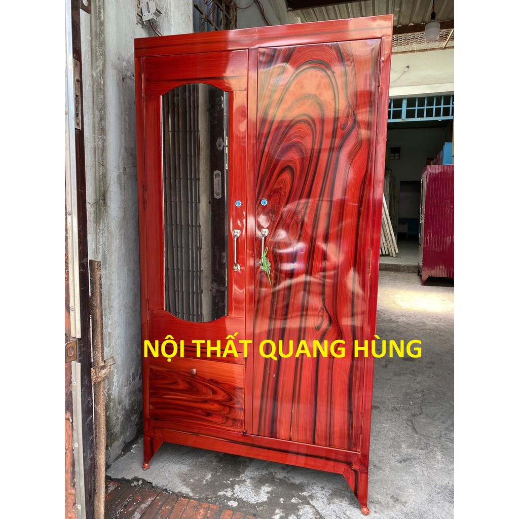 Tủ sắt đựng quần áo 1m6 nhiều màu giá rẻ - Giao hàng hỏa tốc trong ngày