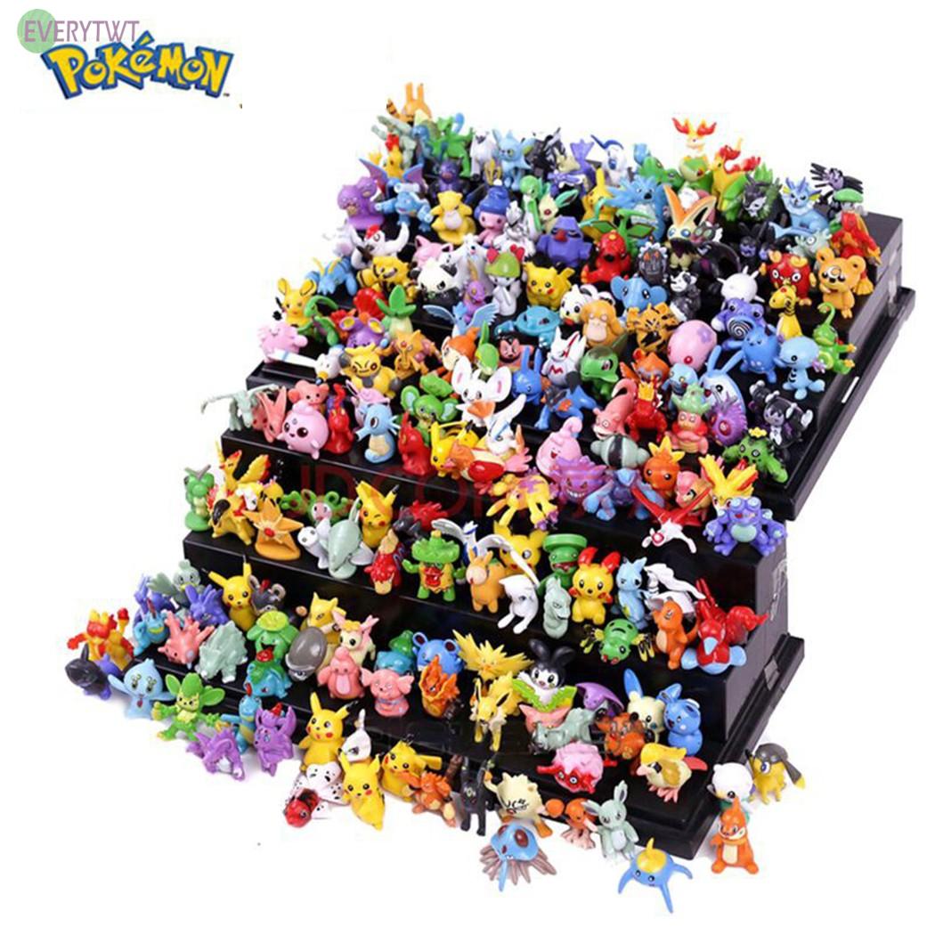 Bộ 24 Thẻ Bài Pokemon Kích Thước 2-3cm