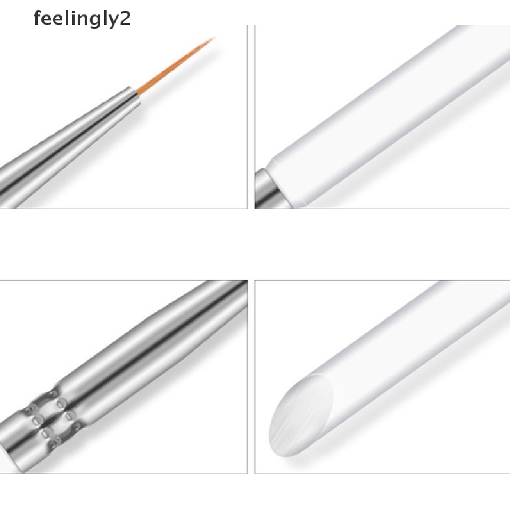 [Hàng mới về] Set 3 cọ vẽ trang trí móng tay nghệ thuật chuyên nghiệp