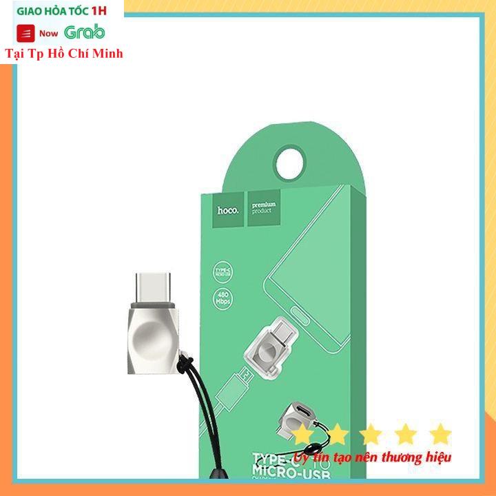 Đầu Chuyển Type-C Sang Micro Usb Hoco UA8 Chính Hãng