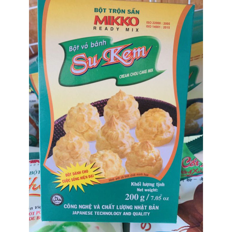 Bột vỏ bánh su kem Mikko 200g