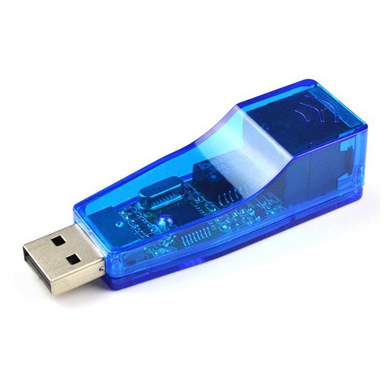 USB 2.0 to LAN RJ45 Converter 10/100Mbps Ethernet Network Card Adapter for PC ☆BjFranchisemall