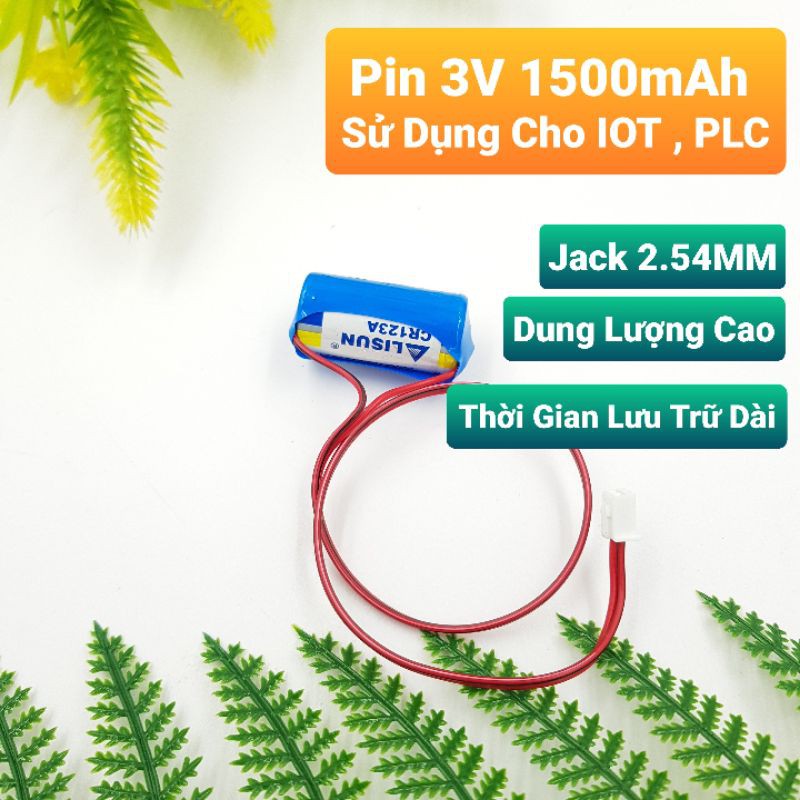 Pin 3V 1500mAH Pin Cho Sản Phẩm IOT , Pin Nuôi Nguồn PLC