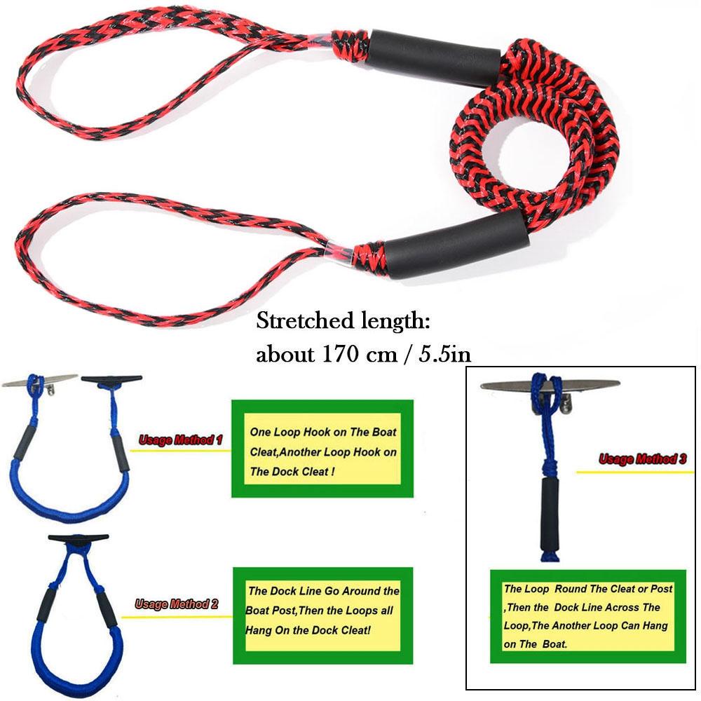 1 Dây Bungee Đường Kính 16mm / 4ft Co Giãn Tiện Dụng Cho Thuyền Kayak
