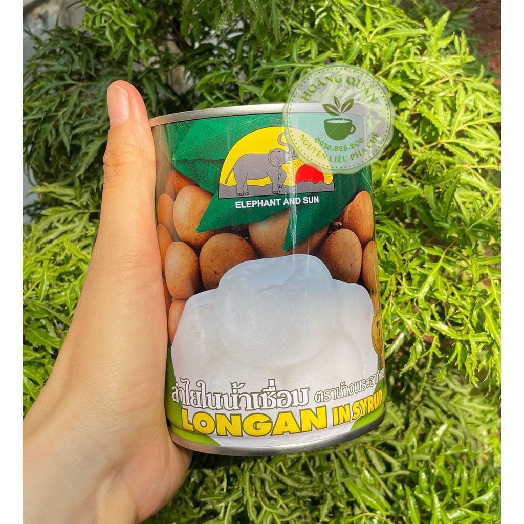 Nhãn Ngâm Nước đường Thái Lan 585gr /lon