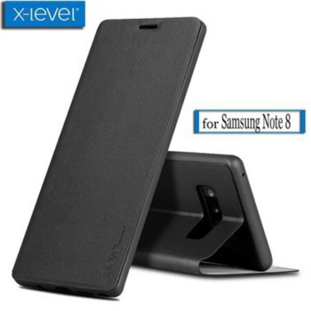 [Mã ELFLASH5 giảm 20K đơn 50K] Bao da fibcolor samsung galaxy note 8 chính hãng x-level | BigBuy360 - bigbuy360.vn