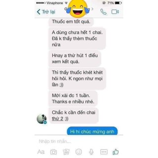 Cai Thuốc Lá Thuần Mộc 250ml
