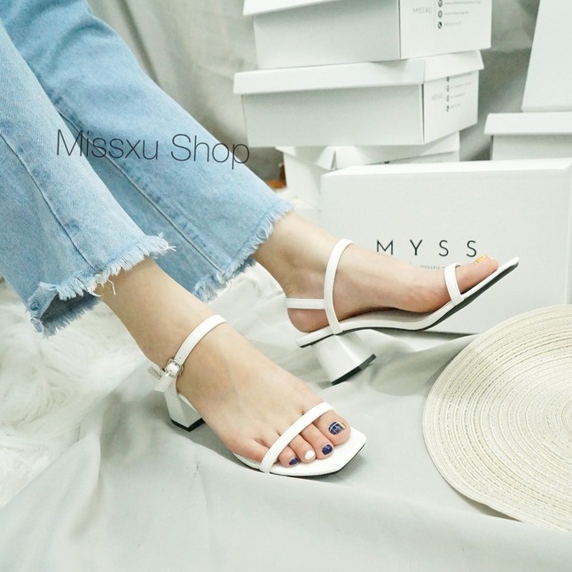 Giày sandal nữ quai mảnh ngang 5cm thời trang MYSS - SD36