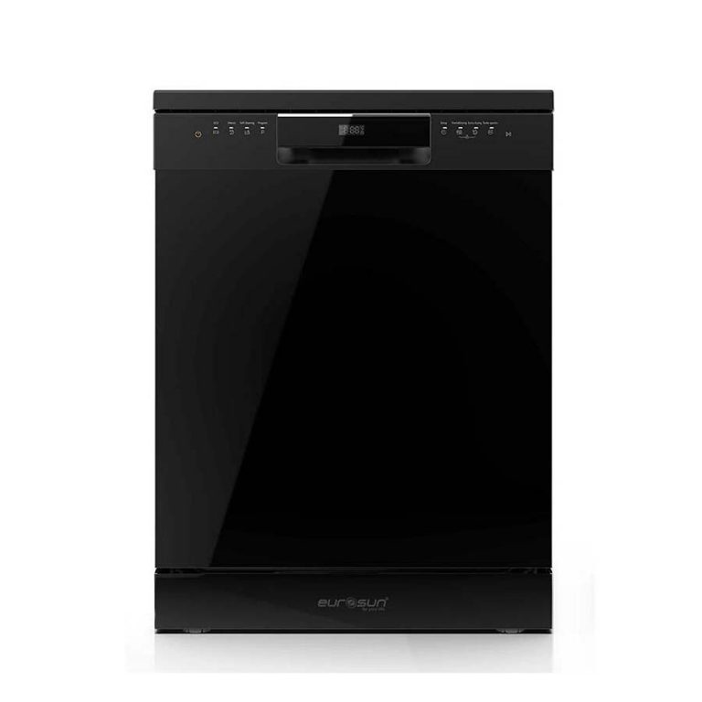 Máy rửa bát Eurosun SMS78EU12EB - Đen, 13 bộ, Kích thước 598x805x598mm