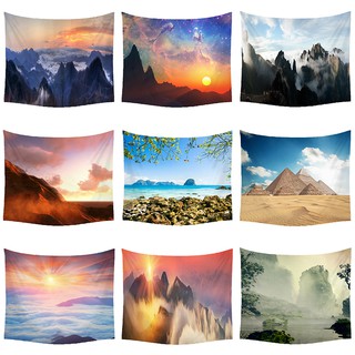 Tranh Vải Treo Tường Trang Trí Hình Phong Cảnh Thiên Nhiên