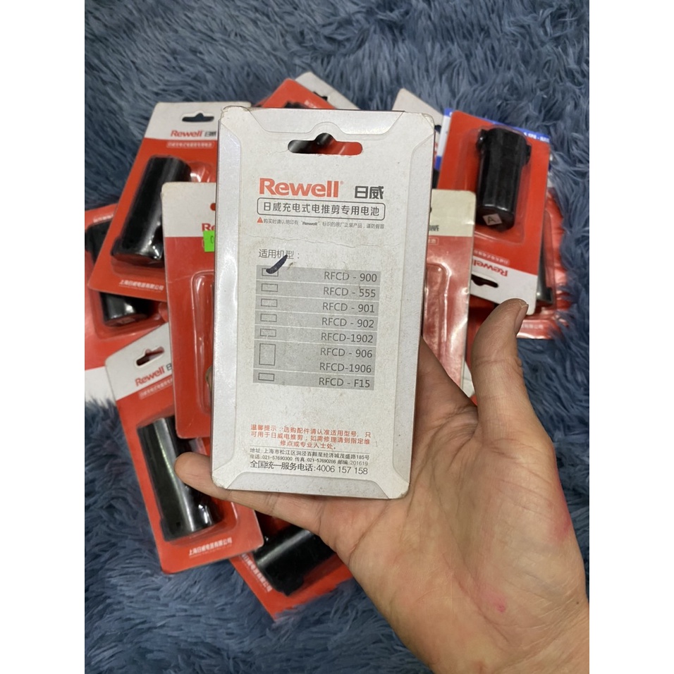 Pin tông đơ REWELL RFCD 900