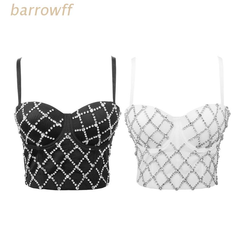 Áo Quây Ngực Dây Chéo Đính Đá Gợi Cảm Cho Nữ