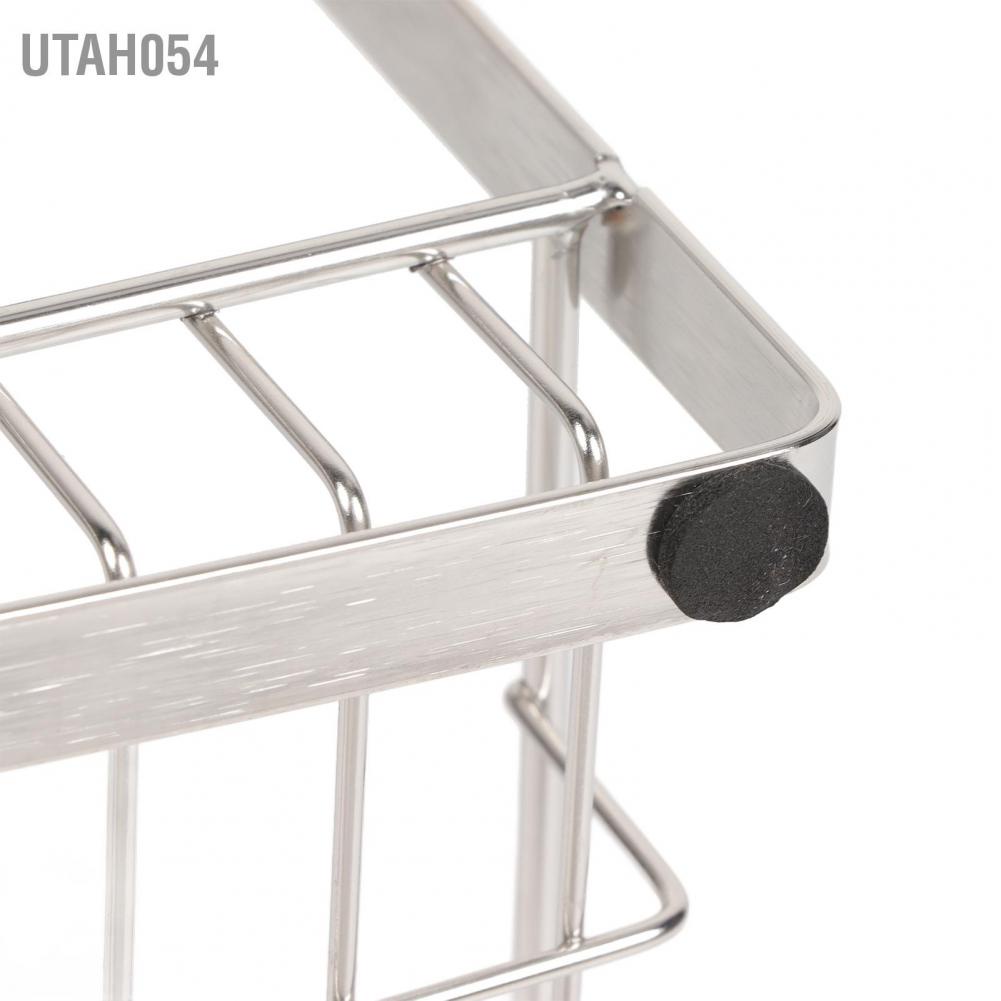 Giá Đỡ Gia Vị Bằng Thép Không Gỉ 3 Tầng Sắp Xếp Gọn Gàng Cho Nhà Bếp