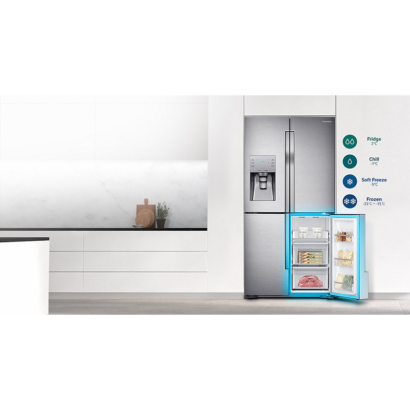 Tủ lạnh Samsung RF56K9041SG/SV, 633L, Inverter