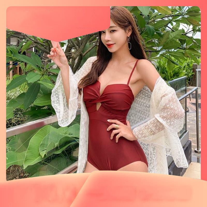 Bikini bộ đồ bơi nữ liền thân có lỗ dưới ngực