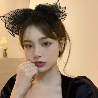  Băng đô cài tóc trang trí nơ kiểu công chúa phong cách Hàn Quốc cho nữ