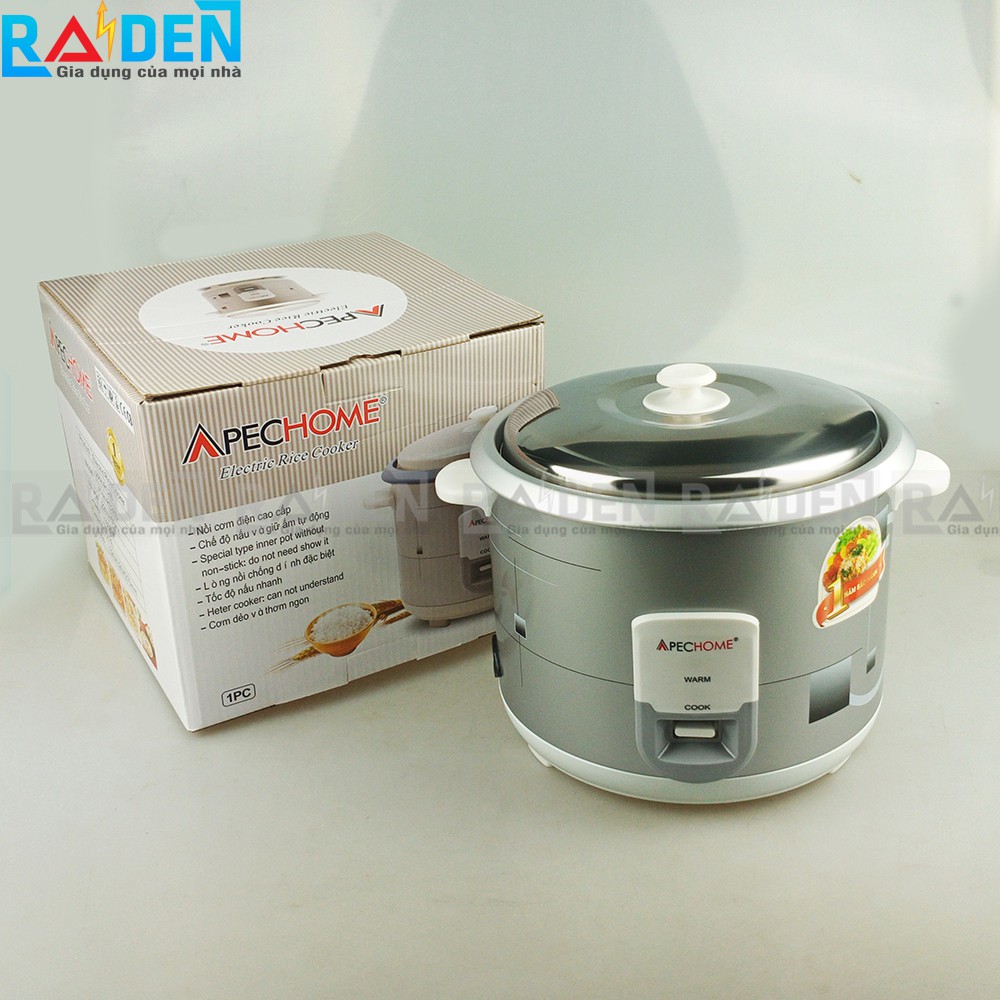 Nồi cơm điện nắp rời 2.8L Apechome APH-RC28S lòng nhôm phủ chống dính