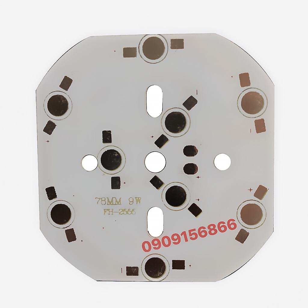 Miếng vỉ tròn chưa hàn mắt led 3w 5w 9w 12w 18w 24w